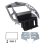 2-DIN bilfacade radiopanel DVD-ramme installationskit 4
