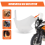 Parabrezza per moto Deflettore aria parabrezza per 7