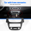 1-DIN bilradio frontpanel DVD-rammepanel for dashbordmontering 7