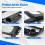 1-DIN bilradio frontpanel DVD-rammepanel for dashbordmontering 6