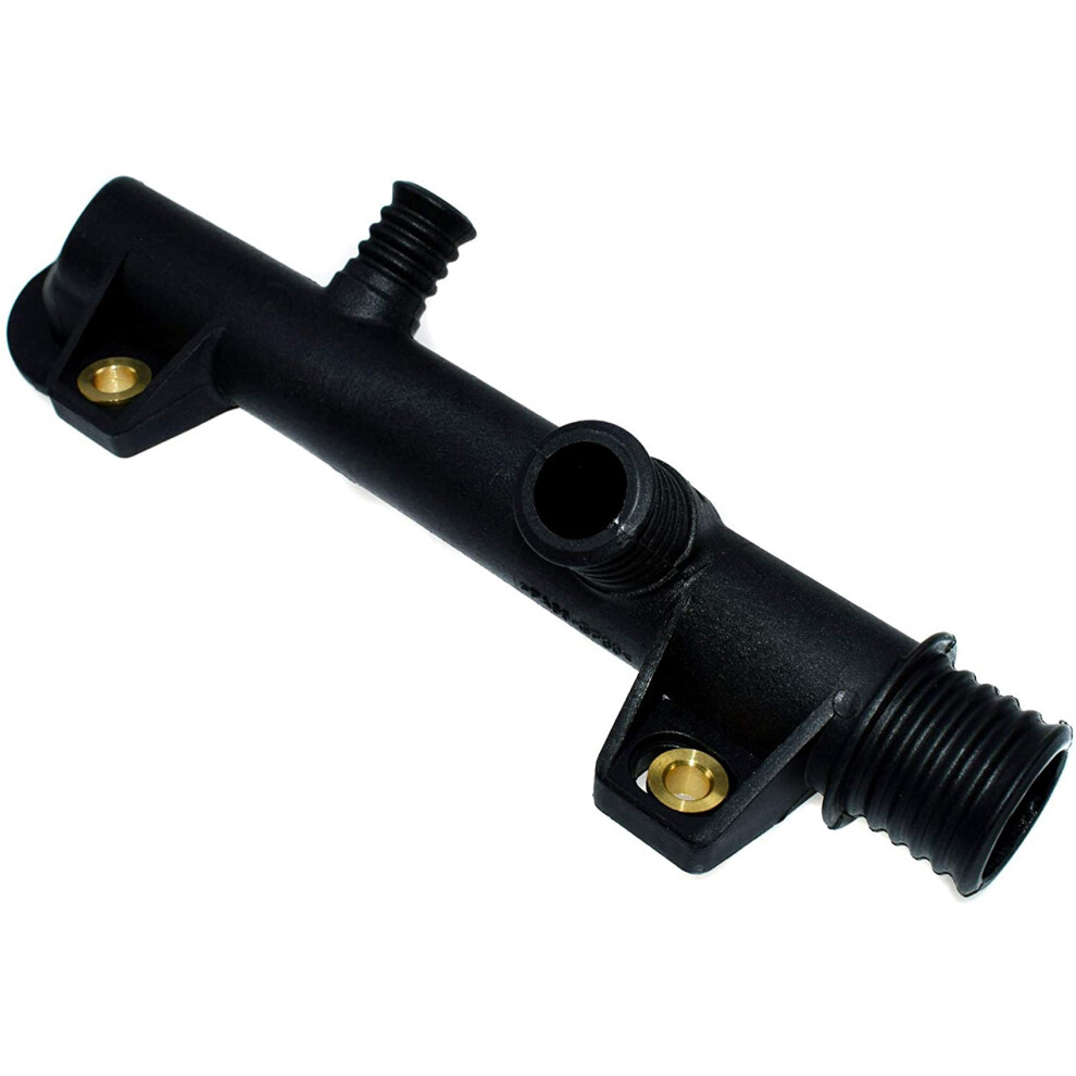 Water Coolant Hose Pipe Connector Coupler Flange F Black 4853489465640