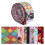 Fabric Strips for Quilting,40 PCS Roll Cotton Sew 3