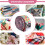 Fabric Strips for Quilting,40 PCS Roll Cotton Sew 9