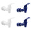 4 Pack Replacement Cooler Faucet Water Bottle Jug, 4