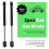 Lot de 2 vérins à gaz universels 310 mm - 130 N 5