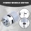 Torno com motor 775, 10000 Rpm, DC 12 V e mini acionamento manual 8