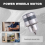 Torno com motor 775, 10000 Rpm, DC 12 V e mini acionamento manual 5