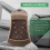 Peças de arremate triangular de metal bronze para bandolim 10