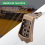 Peças de arremate triangular de metal bronze para bandolim 7