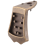 Peças de arremate triangular de metal bronze para bandolim 4