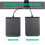 Electric Drum Set, 9 Pads Silicon Foldable Electro 11