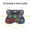 Electric Drum Set, 9 Pads Silicon Foldable Electro 4