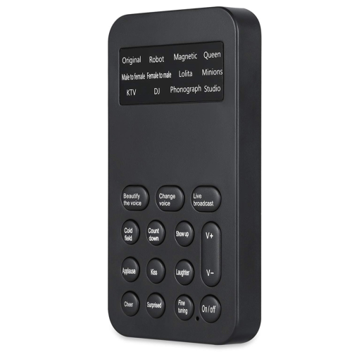 Stemvervormer Handheld Microfoon met Geluid Multi