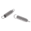 4 pezzi pedale grancassa martello mallet molle argento 4
