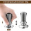 Koffietamper, Espresso Premium Tamper met Calibr 4