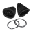 2 stk gummihylser til styrearm 6532127 til Skid Steer 9