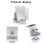Pack of 8 Solar Module Brackets, Panel Holder, End 5