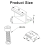 Pack of 8 Solar Module Brackets, Panel Holder, End 3