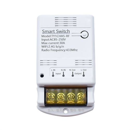 Tuya Wifi 30A Relay Module 85-250V Smart Switch DI 1