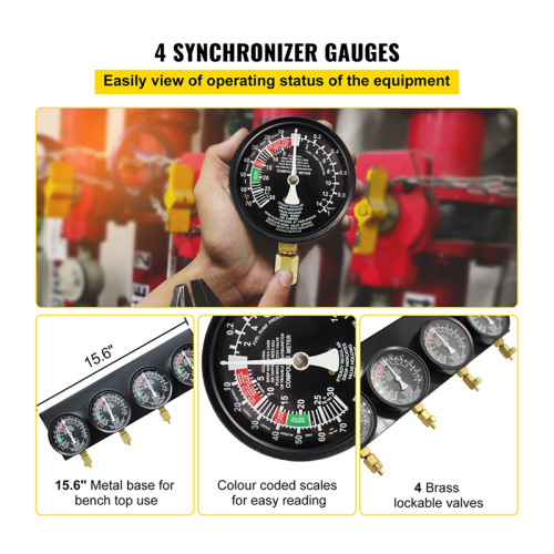 Synchronizer-Synchronisation für Vierzylinder-Vakuumvergaser 2