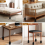 Furniture Risers with Adjustable Screw Clamp,Table 6