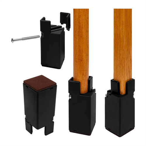 Furniture Risers with Adjustable Screw Clamp,Table 2