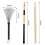 Σετ 6 τεμαχίων Jazz Drumsticks 5A Ανασυρόμενο Drum W 7