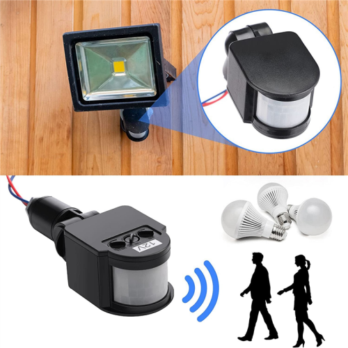 Inhoud: 12V Bewegingssensor PIR automatische infrarooddetector 2