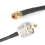 1 peça cabo RG58 UHF SO239 fêmea para SMA macho 4