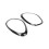 2pcs Front Headlight Lamp Bezel Trim Gloss Black for R60 2011-2016 51139801573 51139801574 3