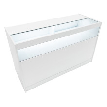 LED-es kiskereskedelmi pult B1500 - fehér