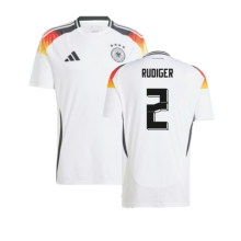(XL) 2024-2025 Germany Home Shirt (Rudiger 2)