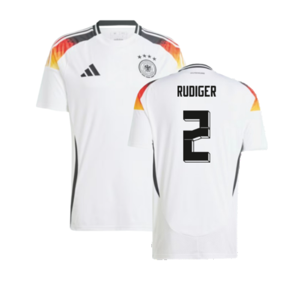 Adidas (Xxl) 2024-2025 Germany Home Shirt (Rudiger 2)