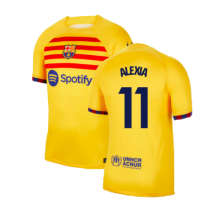 (XL) 2023-2024 Barcelona Fourth Shirt (Alexia 11)
