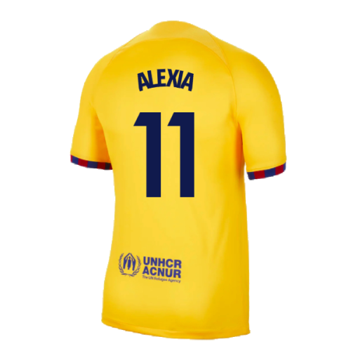 Nike (M) 2023-2024 Barcelona Fourth Shirt (Alexia 11) 1
