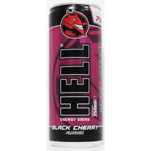 Hell Energy Drink Black Cherry 250ml (Pack of 24)