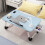Living And Home (Blue) Foldable Laptop Bed Table with USB Ports 3