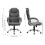 Living And Home (Grey) Swivel Gaming Office Chair with Casters 8