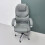 Living And Home (Grey) Swivel Gaming Office Chair with Casters 6