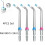 Replacement Plaque Seeker Tips For Waterpik Pack Of 4 Packing Sealed 2