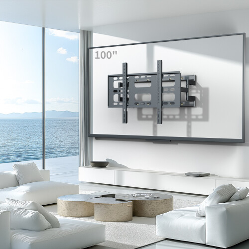 Full Motion Articulating TV Mount Wall Bracket for 55inch-100inch TV
