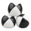 PU Hand Throwing Ball Elastic Soft Rubber High-End Magic Juggling Ball Acrobatics Props Hand Throwing Ball,B 1