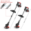 2Battery 24V Cordless Strimmer Grass Trimmer Electric Tree Cutter UK 4