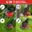 2Battery 24V Cordless Strimmer Grass Trimmer Electric Tree Cutter UK 6