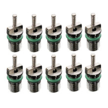 10pcs Car Ac R134a Valve Core Needles Assortment 134a Refrigerant Heat Resistant
