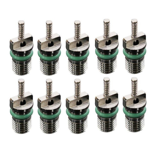 10pcs Car Ac R134a Valve Core Needles Assortment 134a Refrigerant Heat Resistant