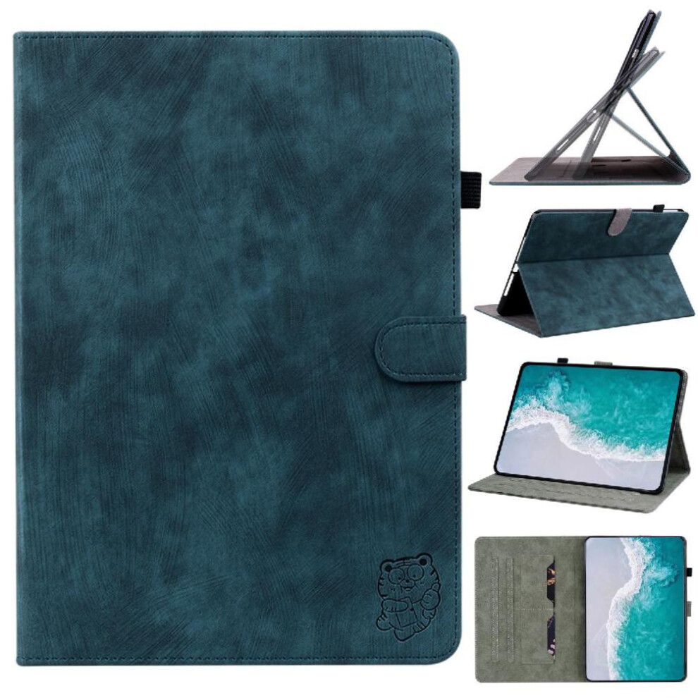 Photos - Other for Computer  Compatible with Xiaomi Redmi Pad 2 Card Slots Premium Leather Function Stand Case with Multi(Blue)
