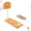2 Sets Desktop Bowling Toy Interactive Toy Decompression Toy Decorative Toy 6