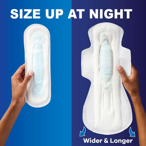 Always Always Maxi Feminine Pads Without Wings for Women, Size 1 2