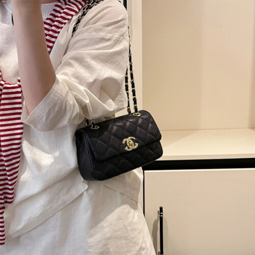Small Xiangfeng Chain Bag Diamond Embroidered Thread Single-Shoulder Crossbody Bag 2